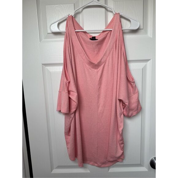 a.n.a Tops - A New Approach Blouse XL Women's Pink Cold Shoulder Easter Spring